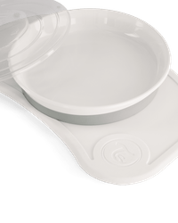 Мини подложка + чиния Twistshake White - 4 Мини подложка + чиния Twistshake White - 4