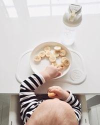 Мини подложка + чиния Twistshake White - 8 Мини подложка + чиния Twistshake White - 8