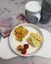Мини подложка + чиния Twistshake White - 13 Мини подложка + чиния Twistshake White - 13