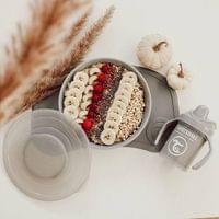 Чиния с 3 отделения и капак Twistshake 6+ м Grey - 4 Чиния с 3 отделения и капак Twistshake 6+ м Grey - 4