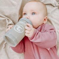Антиколик биберон Twistshake 180 мл White - 1