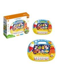 Музикална играчка пиано с животинки 647291W - 1