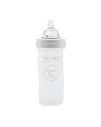 Антиколик биберон Twistshake 260 мл White - 2