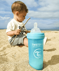 Антиколик биберон Twistshake 260 мл White - 24