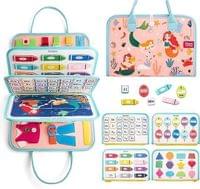 Монтесори играчка тип чанта- Бизиборд 356481 - 1