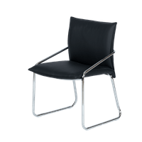 Посетителски стол Carmen 1144 - черен - 2