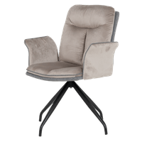Трапезен стол MARLOW - мишо сив BF 2 - 2 Трапезен стол MARLOW - мишо сив BF 2 - 2