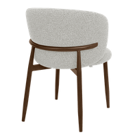 Трапезен стол LETEN - бежов 120 WAL - 5 Трапезен стол LETEN - бежов 120 WAL - 5