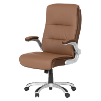 Президентски офис стол Carmen 6106 - кафяв - 2