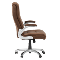 Президентски офис стол Carmen 6106 - кафяв - 3