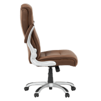 Президентски офис стол Carmen 6106 - кафяв - 4