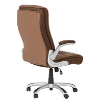 Президентски офис стол Carmen 6106 - кафяв - 5