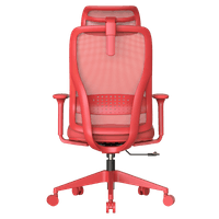 Ергономичен стол MASALI - червен - 4