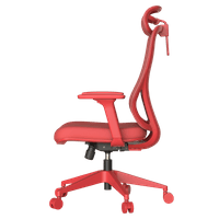 Ергономичен стол MASALI - червен - 5