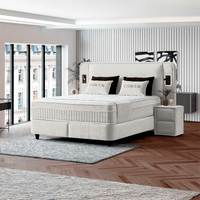 Тапицирана спалня с матрак CANCUN 180 x 200 - мистичен... - 2