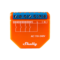 Четворно Wi-Fi реле Shelly Plus i4 - 2 Четворно Wi-Fi реле Shelly Plus i4 - 2