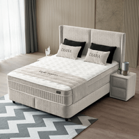Тапицирана спалня с матрак DIANA 140 x 200 - перла SY - 2 Тапицирана спалня с матрак DIANA 140 x 200 - перла SY - 2