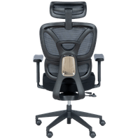 Ергономичен стол Carmen 7591 - черен - 5