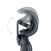 Ергономичен стол Carmen 7591 - черен - 11