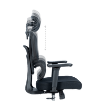 Ергономичен стол Carmen 7591 - черен - 13