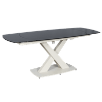 Разтегателна трапезна маса MATEO - черна - 2