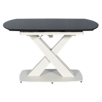 Разтегателна трапезна маса MATEO - черна - 2