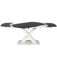 Разтегателна трапезна маса MATEO - черна - 3