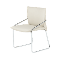 Посетителски стол Carmen 1144 - слонова кост - 2