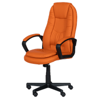 Президентски офис стол Carmen 6682-1 - оранжев - 2