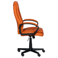 Президентски офис стол Carmen 6682-1 - оранжев - 5