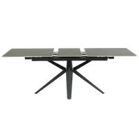 Разтегателна трапезна маса ZORY - сива - 4