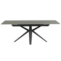 Разтегателна трапезна маса ZORY - сива - 5