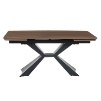 Разтегателна трапезна маса TIGRE - орех - 2