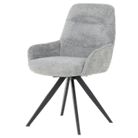Трапезен стол ASCOT - сив B 90 - 2 Трапезен стол ASCOT - сив B 90 - 2