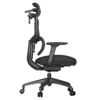 Ергономичен стол LERIK - черен - 3