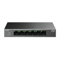 Суич TP-Link Omada LS106LP 6 Port 10/100 (4PoE+) - 1