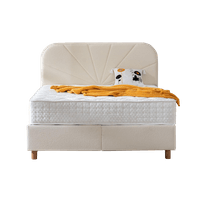 Тапицирана спалня с матрак DELUX PREMIUM 180 x 200 - крем - 2