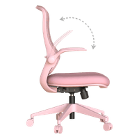 Ергономичен стол ASTARA - светлорозов - 5