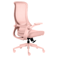 Ергономичен стол BAKU - светлорозов - 3