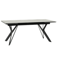 Разтегателна трапезна маса MARKI - бяла - 1