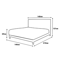 Тапицирана спалня с матрак MINI MOONLIGHT 140 х 200 -... - 6 Тапицирана спалня с матрак MINI MOONLIGHT 140 х 200 -... - 6