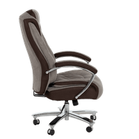 Президентски офис стол Carmen 6201 - кафяв - 4