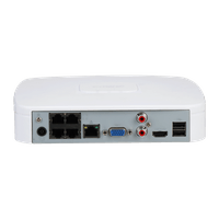 4-канално NVR записващо устройство Dahua NVR4104-P-EI - 2