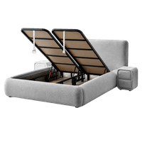 Тапицирана спалня с матрак RODOS PRO 160 х 200 - сив 18 - 2 Тапицирана спалня с матрак RODOS PRO 160 х 200 - сив 18 - 2