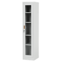 Метален шкаф Carmen CR-1001 L - сив - 3 Метален шкаф Carmen CR-1001 L - сив - 3