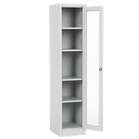 Метален шкаф Carmen CR-1001 L - сив - 5 Метален шкаф Carmen CR-1001 L - сив - 5