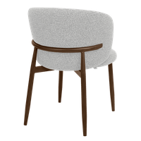 Трапезен стол LETEN - сив 452 WAL - 5 Трапезен стол LETEN - сив 452 WAL - 5