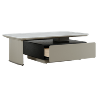 Холна маса ALIVIA - бял-капучино - 4