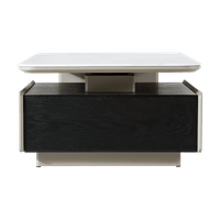 Холна маса ALIVIA - бял-капучино - 5