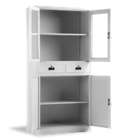 Метален шкаф Carmen CR 1247 JZ - сив - 3 Метален шкаф Carmen CR 1247 JZ - сив - 3